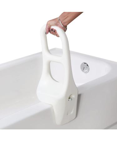 Jobar Molded Bathtub Rail - Clamp-On Bathroom Safety Grab Bar - Buy Online on GoSupps.com