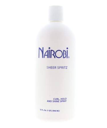 Nairobi Sheer Spritz Hair Spray 32 Ounce 32 Ounce (Pack of 1)