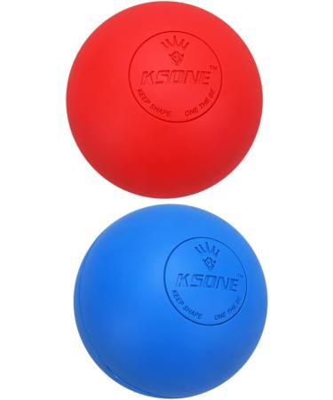 Partykindom 6 STK Rubber Massage Balls - Foot Exercise Yoga & Fascia Ball for Muscle Relief | International Shipping - Buy Online on GoSupps.com