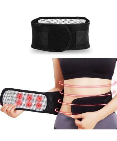 Jtseveny Self-Heating Lower Back Support Belt for Women and Men Lumbar Support Pain Relief Back Brace - Buy Online on GoSupps.com