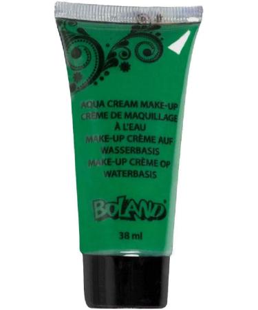 Boland Tube Makeup Cream 38ml - Water-Based Body Color for Parties Carnival & Halloween - Easy to Apply & Remove - Green - Buy Online on GoSupps.com