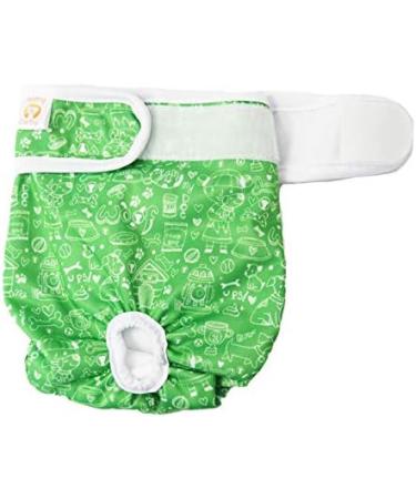 Petting is Caring Washable & Reusable Dog Diapers - XS Exclusive Design for Male & Female Dogs - International Shipping Available - Buy Online on GoSupps.com