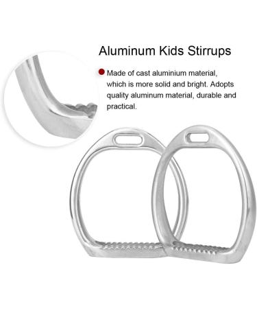 Children Premium Stirrups for Saddle Lightweight Safety Horse Saddle English Riding Flex Fillis Hand-polished Iron Horse Stirrup - Buy Online on GoSupps.com