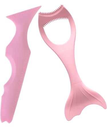 Abaodam 6 Pcs Eyeliner Eyelash Separator Tool Eyebrow Stencil Silicone Eyebrow Aid Eyebrow Pencil Third Gear - Buy Online on GoSupps.com