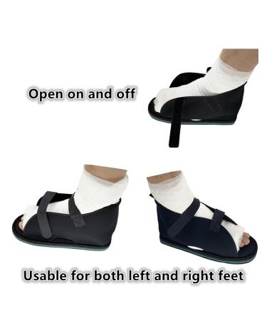 Post-Op Shoe for Broken Foot | Adjustable Medical Walking Shoe | Orthopedic Cast Shoes for Fractures & Foot Injuries - Large - Buy Online on GoSupps.com