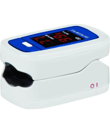 SmartHeart Pulse Oximeter | Portable Blood Oxygen Monitor | Complete System with Lanyard & Batteries | International Shipping Available - Buy Online on GoSupps.com