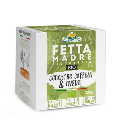 SAPORE DI SOLE Saveur au Soleil Slice Mother Organic Senator Biscuit Hats and Oats Source of Protein 300g