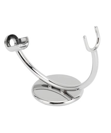 Curved Shaver Stand - Stainless Steel Single Head Shaving Brush Holder for Men - Essential Shaving Accessories - Buy Online on GoSupps.com