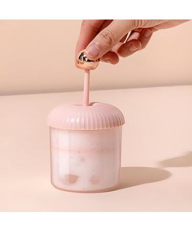 dijiusidy Foam Maker Portable Manual Facial Body Cleaning Bubbler Hand Wash Foamer Bottle Foaming Tools Skincare Beauty Salon Pink Gold - Buy Online on GoSupps.com