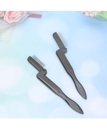 FRCOLOR Foldable Brush Steel Combs Practical Tools Teeth Women Separator Eyebrow Protable and Up Travel Folding Lash Define Grooming Shaping Beauty Portable Girl Multifunctional Eyelashes - Buy Online on GoSupps.com
