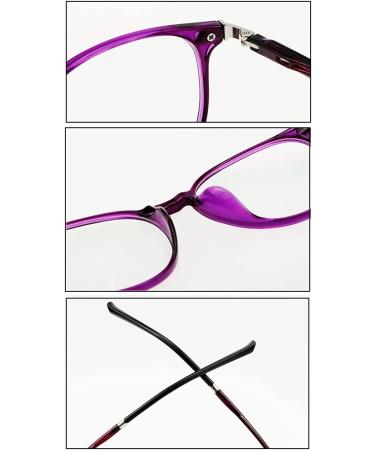 Eyephd Ladies Retro Smart Progressive Multi-Focus Anti-Blue Light Reading Glasses - Ultra-Light & Stylish - Buy Online on GoSupps.com