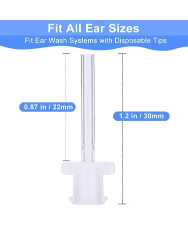 30 Pack Disposable Ear Washer Tips - Compatible with All Ear Irrigation Systems - Buy Online on GoSupps.com