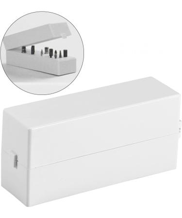 Nail Drill Bit Box 30 Holes Dustproof Drill Bit Case Holes Nail Art Drill Grinding Head Bit Display Storage Box Rack Manicure Tool Suitable for Professional Use or Home Use - Buy Online on GoSupps.com