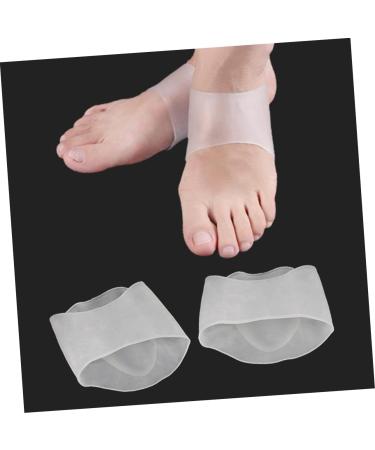 FOMIYES Orthotics Massage Pad for Flatfoot - Silicone Arch Insoles | Elastic White Large - Buy Online on GoSupps.com