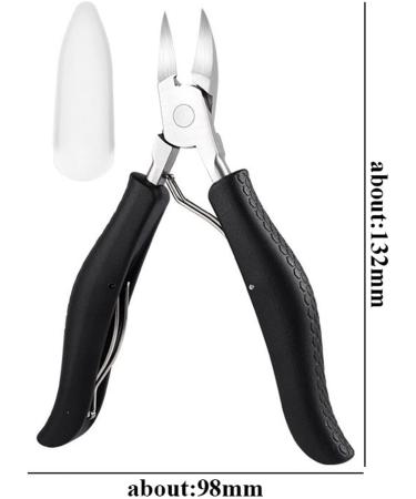 Nail Clipper Stainless Steel Nail Cuticle Scissors Foot Care Toe Thick Finger Clippers Toenails Nippers Dead Skin Remover New Pedicure Tools - Buy Online on GoSupps.com