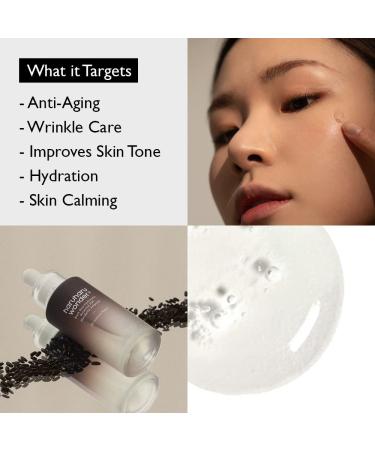 HARUHARU Wonder Black Rice Botanical 2GF Ampoule 1 fl.oz | Facial Serum for Anti-Aging & Wrinkle Care | EGF Serum, Cruelty-Free & EWG-Green Certified - Buy Online on GoSupps.com