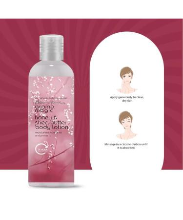 Aroma Magic Honey & Shea Butter Body Lotion with SPF 25 - Nourishing Sun Protection for Smooth Skin | 7.44 Fl Oz | International Shipping Available - Buy Online on GoSupps.com