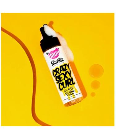  Bee Girl Crazy-Sexy-Curl Honey Setting Foam 7 oz. Frizzy Hair Moisturizing (Pack of 1) - Buy Online on GoSupps.com