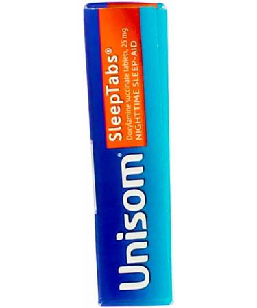 Unisom Sleep Tabs 16ct - Effective Nighttime Sleep Aid for Better Sleep | International Shipping Available - Buy Online on GoSupps.com