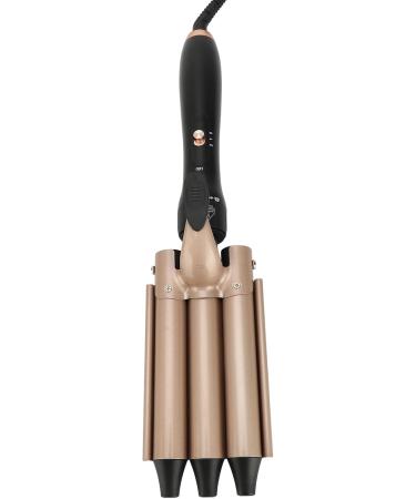 5 in 1 Curling Wand Set 60W Instant Heat Up Triple Barrel Curling Iron Rose Gold Lightweight Hair Styling Tool - Buy Online on GoSupps.com