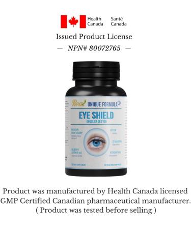 Unique Formula Eye Shield Supplement with Bilberry Extract Lutein Zeaxanthin Astaxanthin and Beta-Carotene - Supports Dry Eyes Vision Health and Night Vision 90 Veg Capsules - Buy Online on GoSupps.com