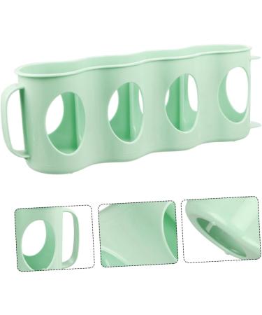 Alipis 2pcs 4 Holder Plastic Refrigerator Hand Can Storage Section Pull Beverage Green Type Organizer Green 10.5X30CM - Buy Online on GoSupps.com