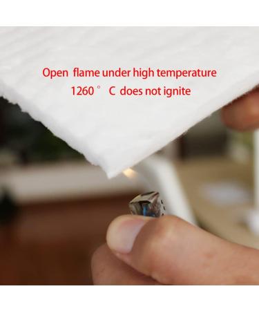 High-Temperature Ceramic Fiber Mat | Firefighter's Cotton Blanket | Insulation Mat with Aluminum Foil - 40mm Thick 30mm | International Shipping - Buy Online on GoSupps.com