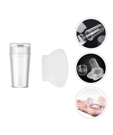 Osaladi 1 Set Silicone Manicure Tools - Transparent Jelly Stamp for Nail Art & DIY Manicure - Buy Online on GoSupps.com