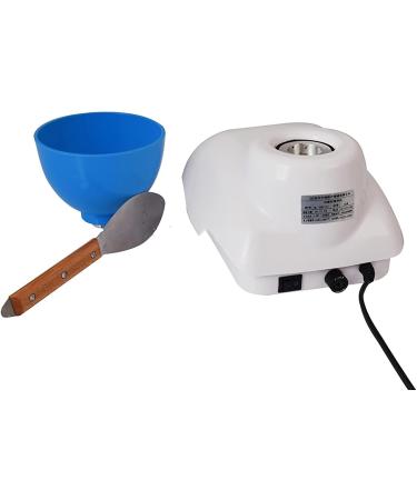 Lmeil Alginate Stirrer & Mixing Bowl Set | Dental Laboratory Essentials - Durable Plastic Knife & Push Button Switch for Optimal Stirring - Buy Online on GoSupps.com