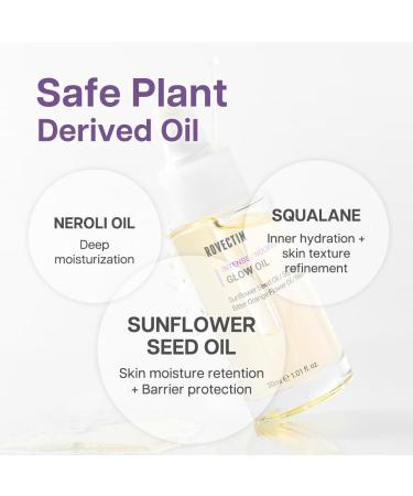 ROVECTIN Barrier Repair Face Oil | Neroli Infused Antioxidant Anti-Aging Oil for Dry & Sensitive Skin | Fast Absorbing Non-Greasy Vegan Korean Skincare (1 fl oz - Buy Online on GoSupps.com