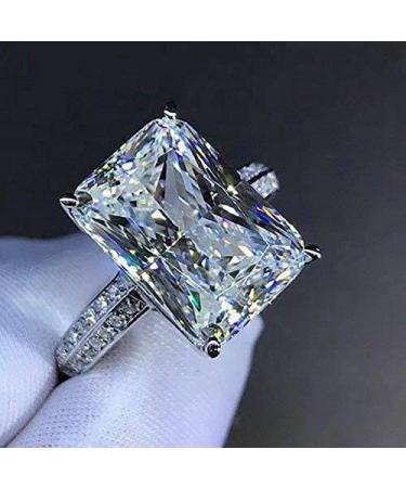 Octopus Inlaid Zircon Wedding Ring for Women - CZC011 (Size 8) - Buy Online on GoSupps.com