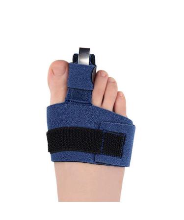 Healifty Toe Brace & Corrector for Hammer Toe, Broken Toe, Bunion - Blue | Toe Straightener & Spacer for Men and Women - Buy Online on GoSupps.com