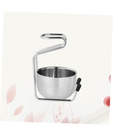 Minkissy Stainless Steel Brush Stand Holder - Boyfriend & Dad Gift | Razor & Beard Brush Holder with Bearing Bracket - Buy Online on GoSupps.com