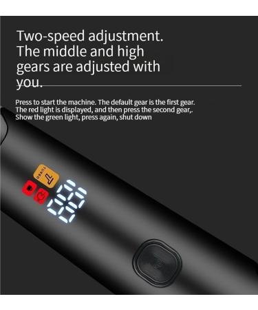 Pro Hair Clipper - 2000mAh Digital Barber Clipping Tool for Salon & Home Use | Oil Head Shaving & Engraving | International Shipping Available - Buy Online on GoSupps.com