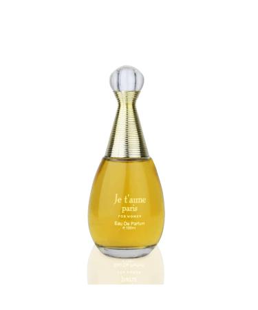 META-BOSEM Je t'aime Paris Perfume for Women Eau de Parfum Natural Spray Girl's Fragrance - Fresh Feminine Scent - Holiday Gift - for All Day Use - a Classic Bottle 3.4 Fluid Ounce/100Ml Je t'aime Paris 3.4 Fl Oz (Pack of 1) - Buy Online on GoSupps.com