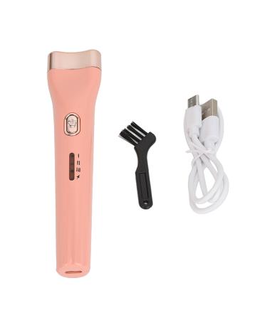 Rechargeable Electric Heated Eyelash Curler 3 Adjustable Heat Levels Lasting Curl USB Charging Pink