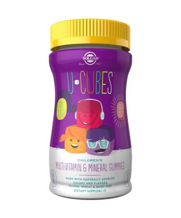 Solgar U-Cubes Children's Multi-Vitamin & Mineral Gummies 60 Gummies