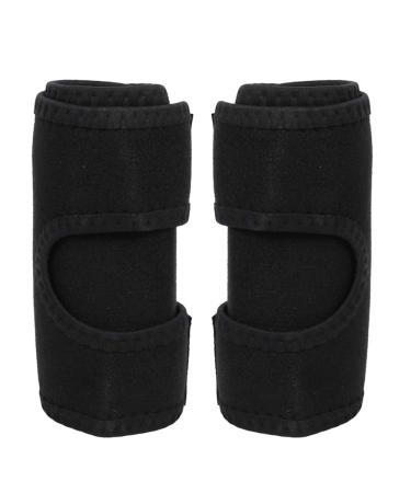 Lv.Life arm cutter pair of weight loss slim wraps men & women weight loss upper arm shaper neoprene gym exercise compression straps fast fat burning (black)