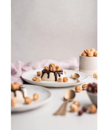 Buy Popkor Knalle - Gourmet Nougat Piemonteser Hazelnut Popcorn Snack | Handmade in Berlin | International Shipping - 3x100g - Buy Online on GoSupps.com