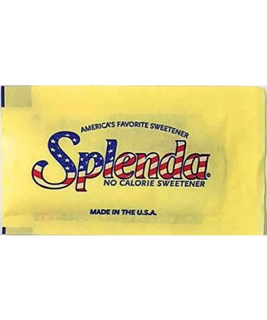 Splenda sweetener favorite from the USA.Sugar -free calorie -free and without carbohydrates low carb.Portioned in bags number: 100 portion bags of 1g