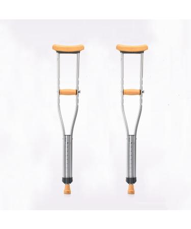 Crutches for Adults Underarm Handicapped Crutches/Canes for Handicapped Persons with Adjustable Length of 103-150 Cm Great for Travel or Work Independence Dubbel -2