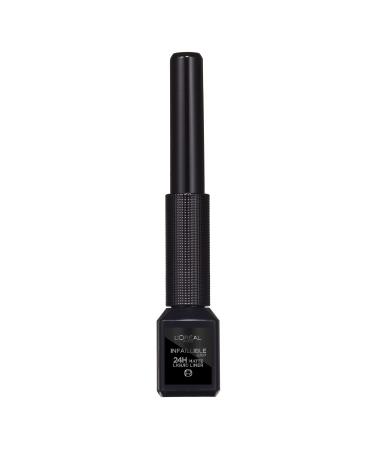 L'Oreal Paris Matte Signature Liquid Eyeliner 01 Black Black 3 ml (Pack of 1)