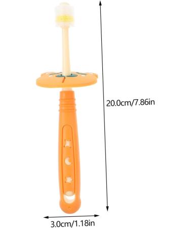 Hapinary 3-Pack Silicone Toothbrush for Babies | Gentle Oral Care & Cleaning Brush | Safe & Effective Baby Tooth Cleaning Solution - Buy Online on GoSupps.com