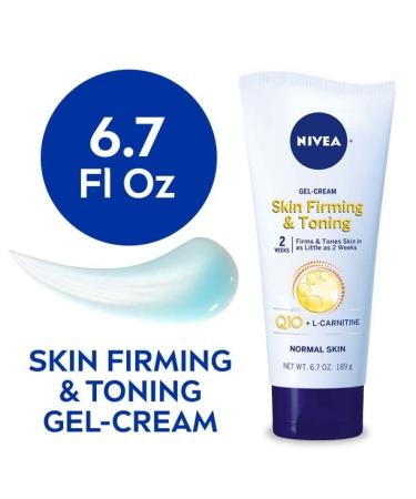 NIVEA Skin Firming & Toning Gel Cream 6.7 Oz - Pack of 2 | Tighten and Tone Your Skin - Buy Online on GoSupps.com