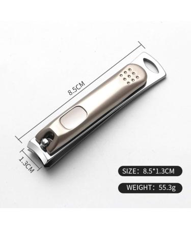 Grendly Stainless Nail Clippers Professional Finger Nail Toenail Cuticle Nippers for Manicure Tweezers Nail Art Tool - Buy Online on GoSupps.com