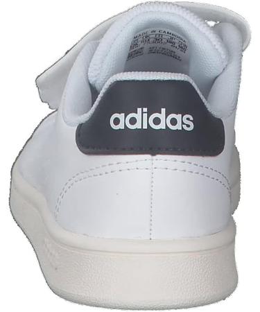 adidas Kids Advantage Cf I Sneaker - Child 13.5 UK, White/Navy - Buy Online on GoSupps.com