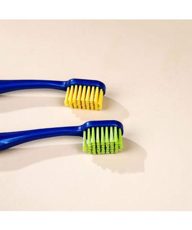 Wxpjmdfc Manual Toothbrush - Medium-Hard Bristles Pack of 4 Travel Toothbrushes for Men & Women Individually Packaged Body Care - Buy Online on GoSupps.com