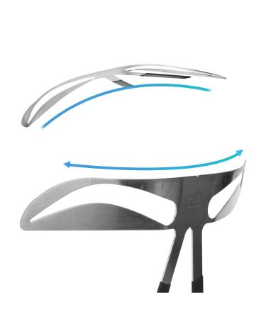 Eyebrow Stencil Lineal Set - Golden Cut Measurement Tool for Perfectly Positioned Half-Permanent Eyebrows (3 Pieces) - Buy Online on GoSupps.com