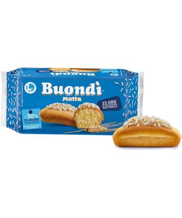  CAIYA 8X Motta Buondi Natural Yeast Brioche with Icing and Lactose Free Sugar Granelle 198g 8 Packs  - Buy Online on GoSupps.com