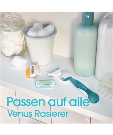 Gillette Venus Smooth Razor Blades for Women - 12 Replacement Blades - 3-Blade Women's Razors | International Shipping - Buy Online on GoSupps.com